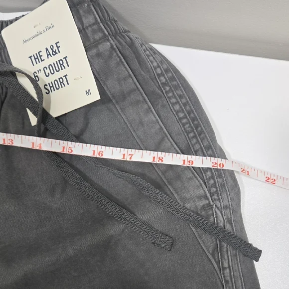 Abercrombie & Fitch Athletic Shorts - Charcoal **NWT** - Picture 16 of 16